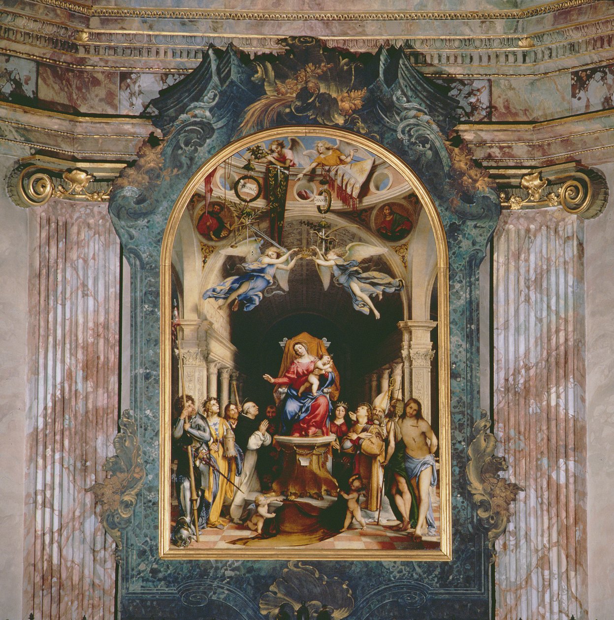 Martinengo-altertavlen, 1513-16 af Lorenzo Lotto