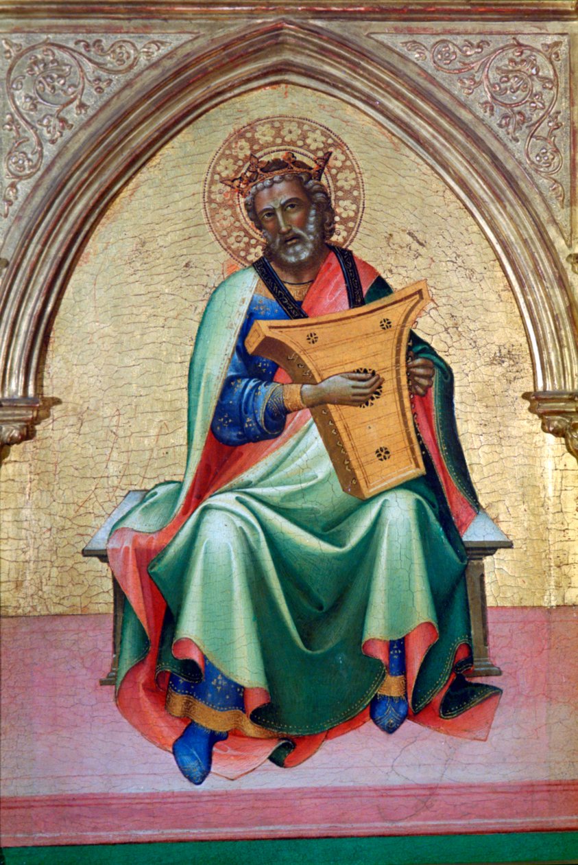David, c1410 af Lorenzo Monaco