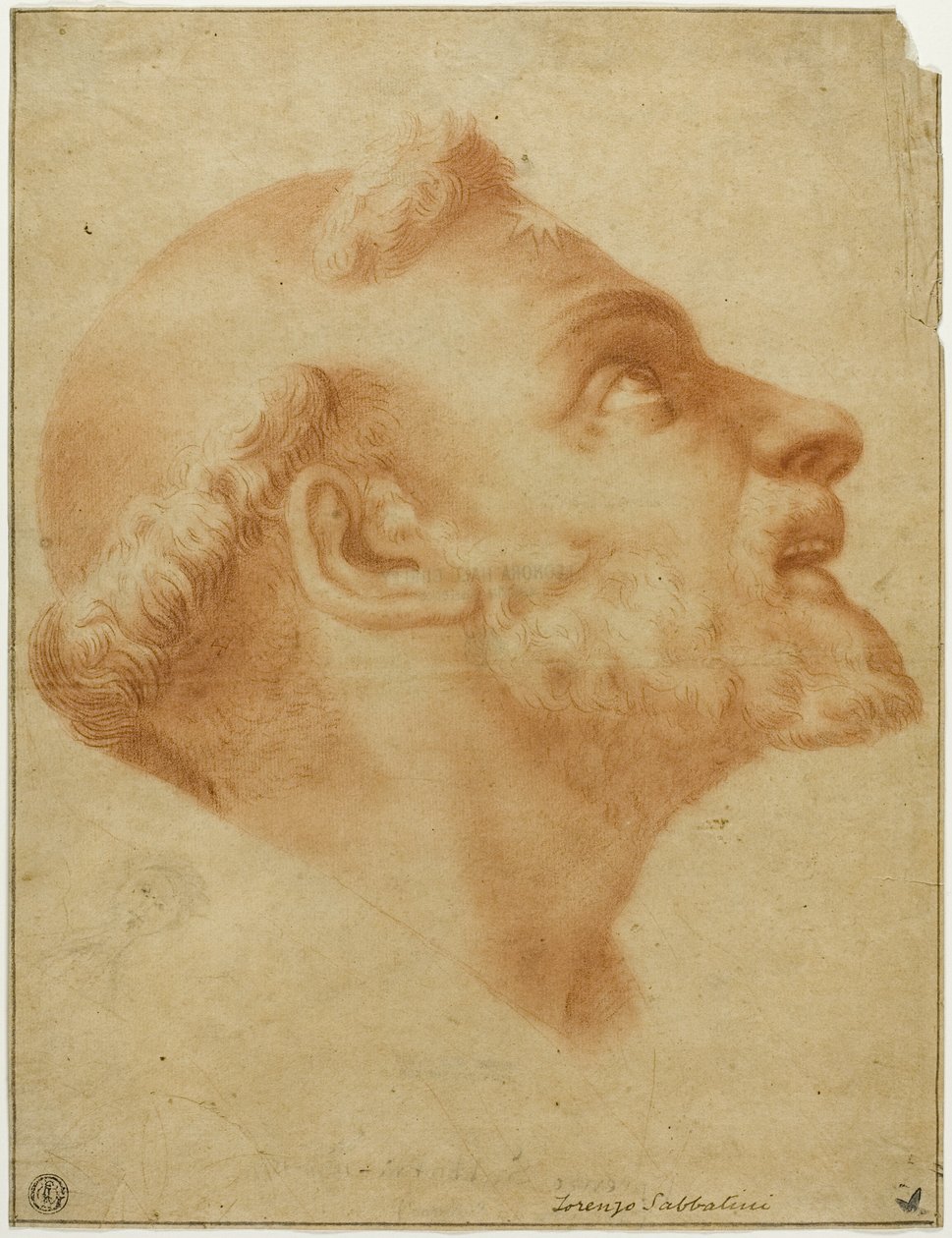 Opvendt leder af Saint Dominic af Lorenzo Sabbatini