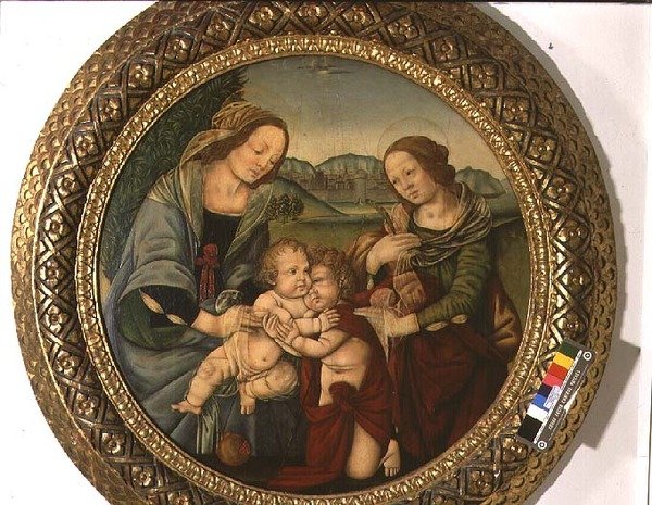 Madonna og barn af Lorenzo di Credi