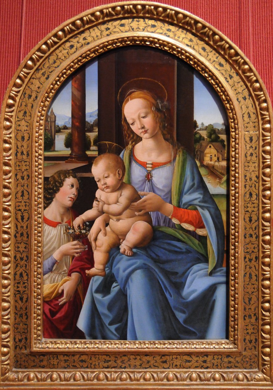 Madonna og barn af Lorenzo di Credi