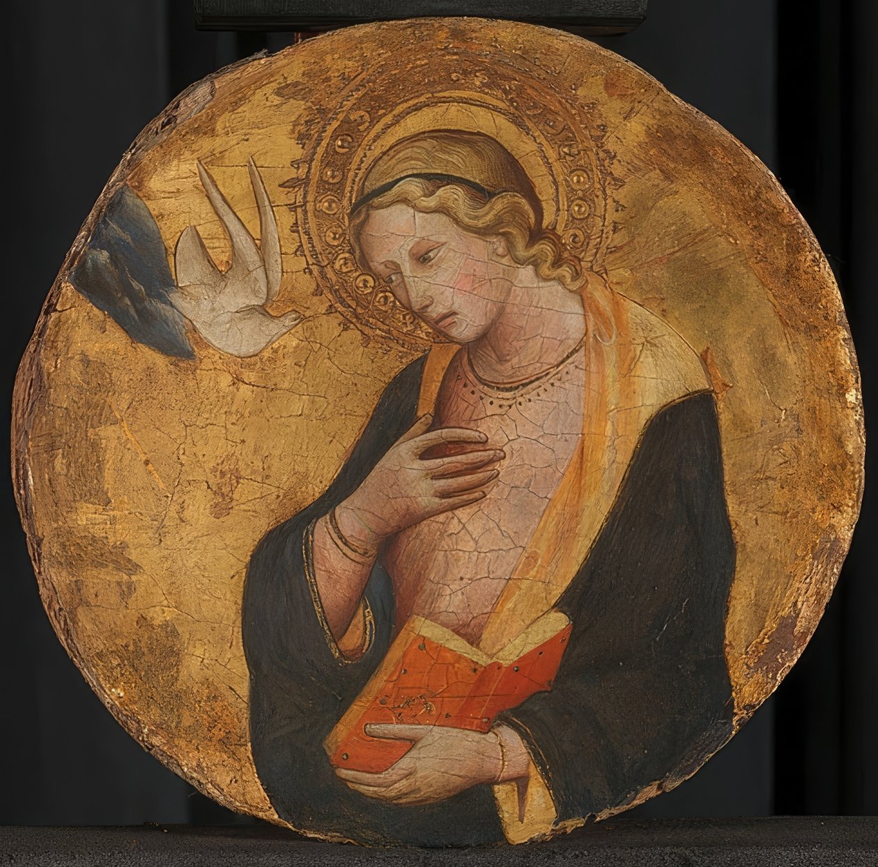 Jomfru bebuder af Lorenzo di Niccolò
