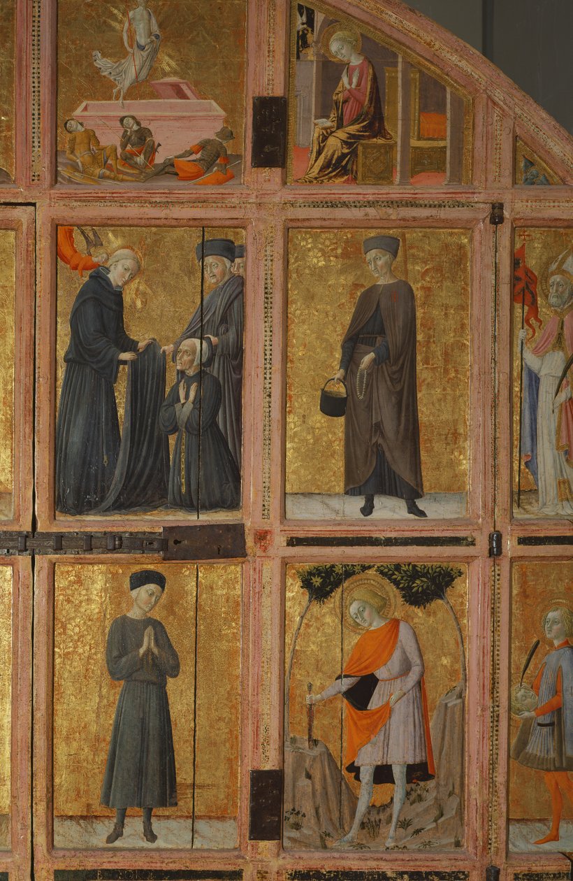 Døre til relikvieskrinet fra Santa Maria della Scala af Lorenzo di Pietro Vecchietta