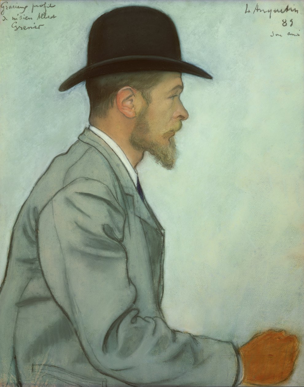 Albert Anquetin, 1885 (pastel) af Louis Anquetin