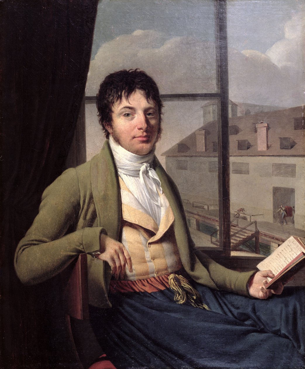 Jean Antoine Chaptal (1756-1832) greve af Chanteloupe, ca. 1800 af Louis Bouchot