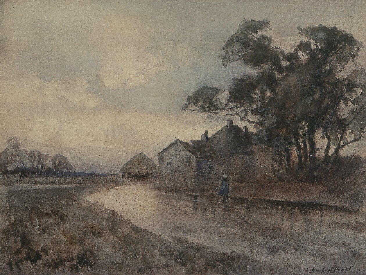 Beacontree Heath, nær Dagenham, Essex, ca. 1909 (wc) af Louis Burleigh Bruhl