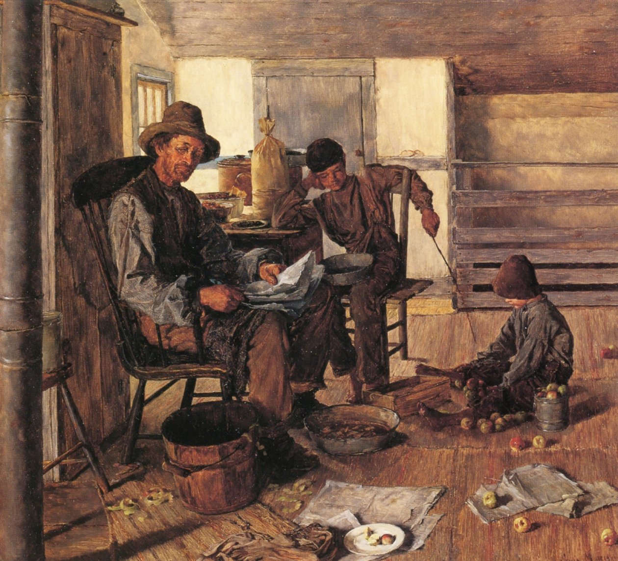 Eftermiddags hvile af Louis Charles Moeller