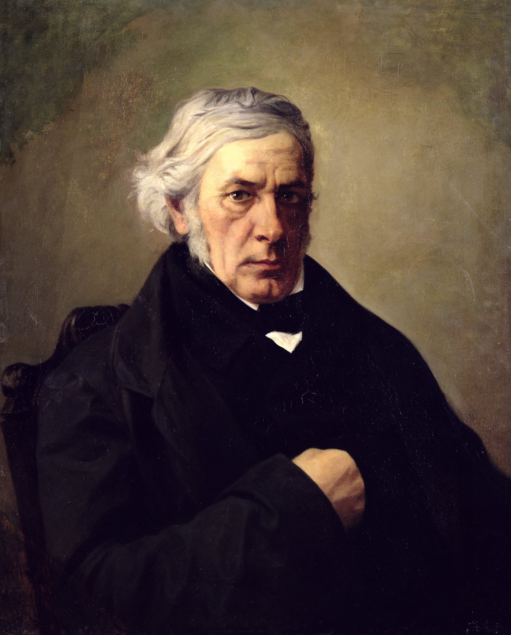 Portræt af Victor Cousin (1792-1867) c.1881 af Louis Claude Mouchot