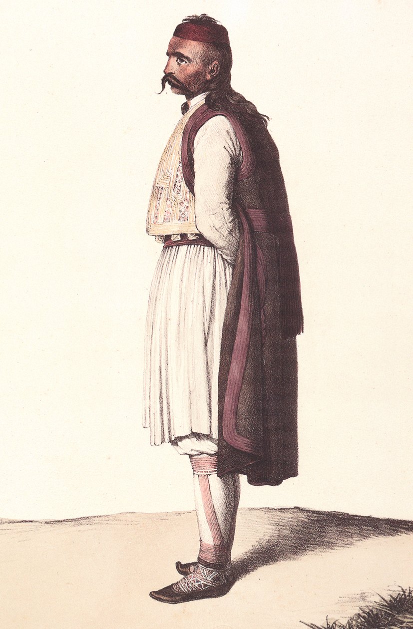 Souliote på Korfu af Louis Dupré