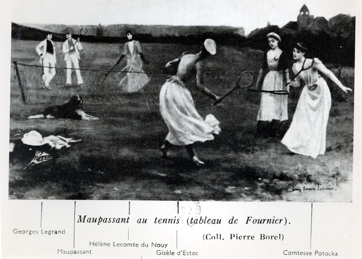 Guy de Maupassant (1850-93) At spille tennis, fra 