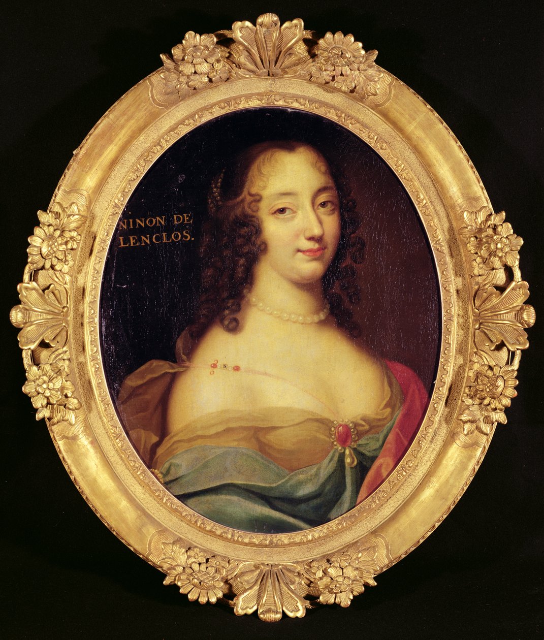 Ninon de Lenclos (1616-1706) (se også 183893) af Louis Ferdinand Elle