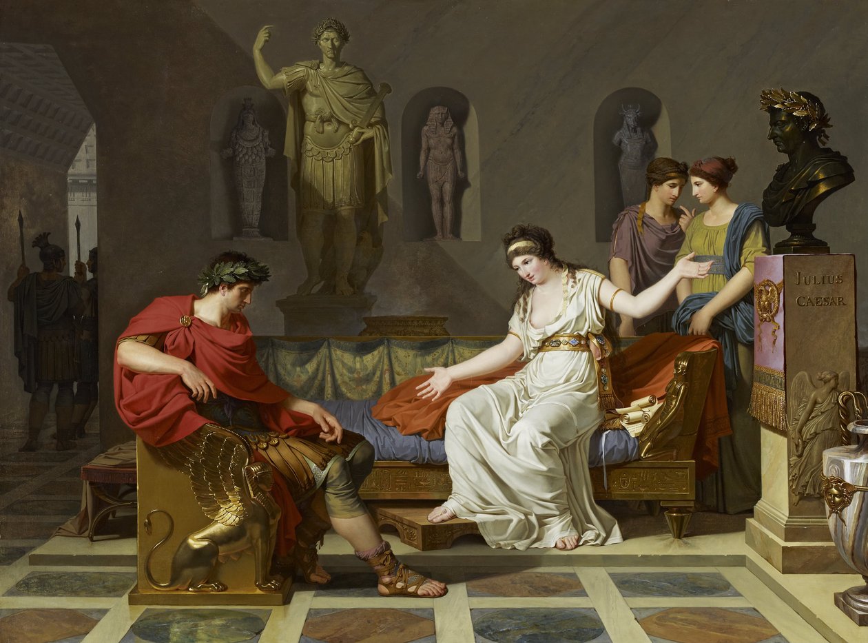 Cleopatra og Octavian af Louis Gauffier