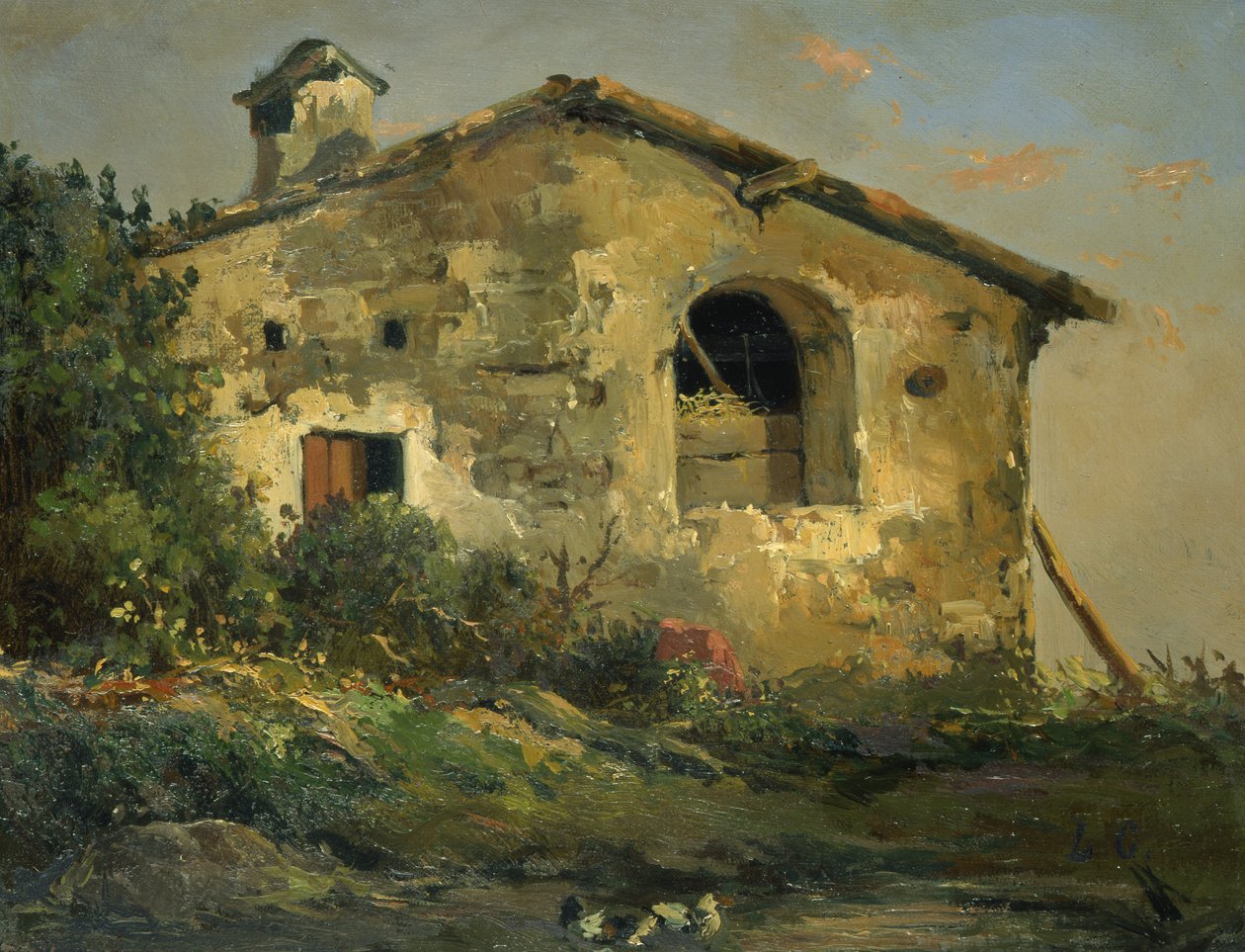En ruin af Louis Gurlitt