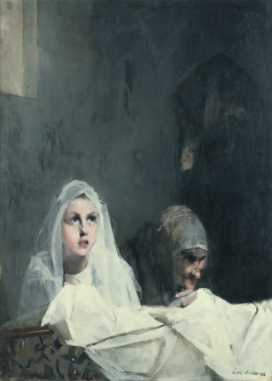 Ved det hellige bord af Louis Henri Deschamps