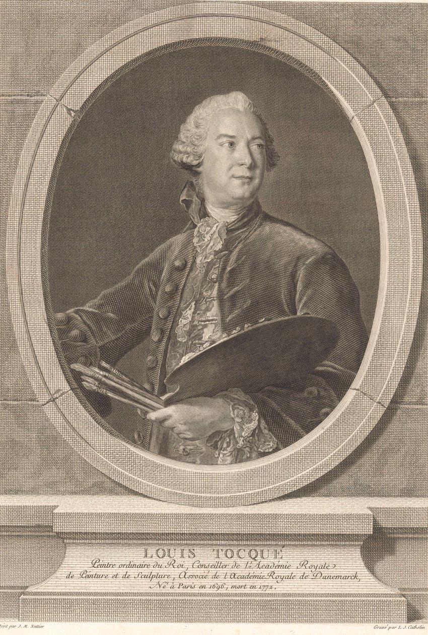 Louis Tocqué af Louis Jacques Cathelin