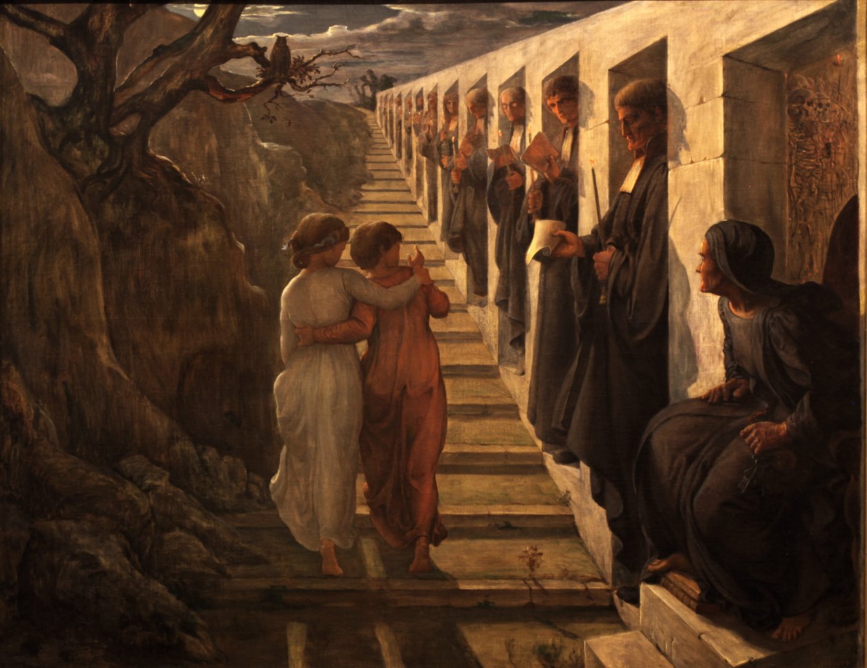 Sjælens digt - Dårlig vej af Louis Janmot