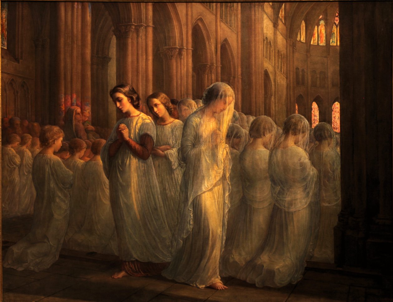 Sjælens digt - Første kommunion af Louis Janmot