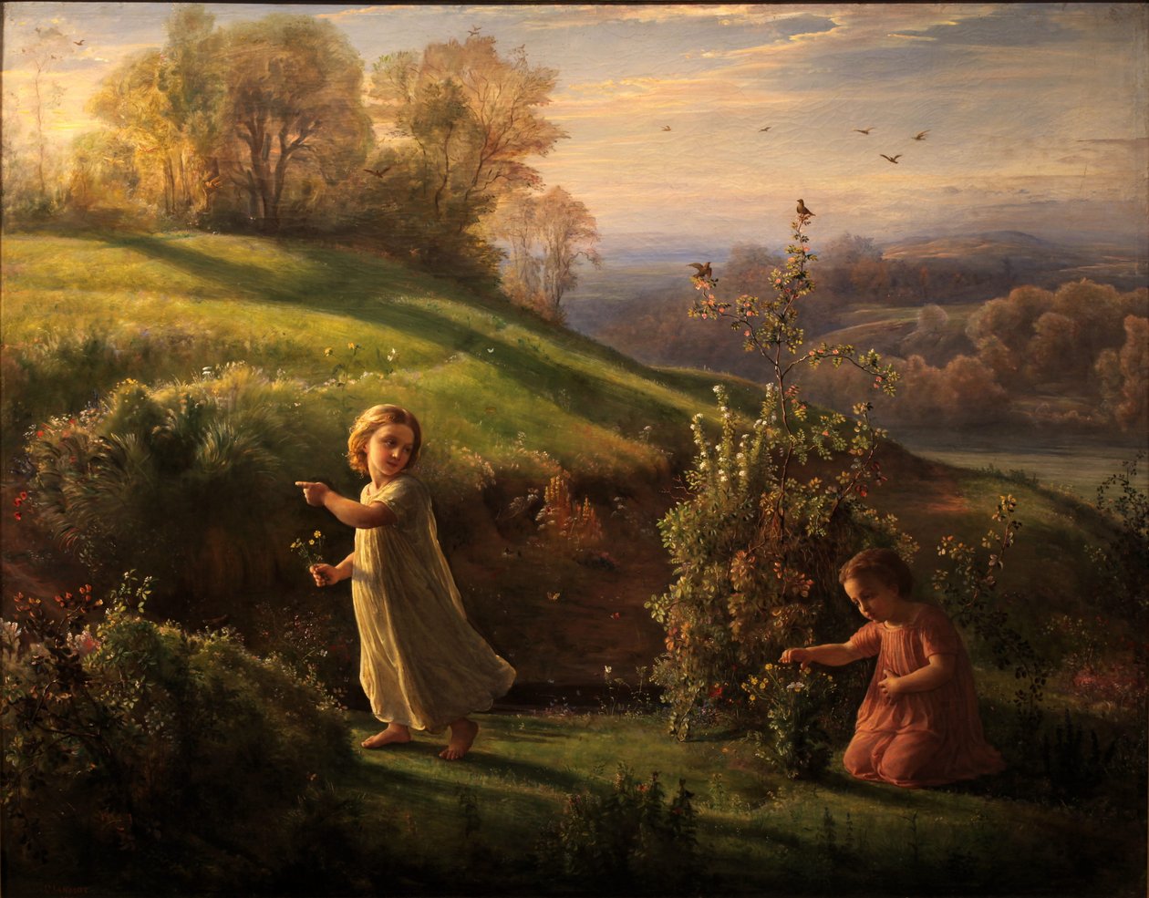 Sjælens digt - Forår af Louis Janmot