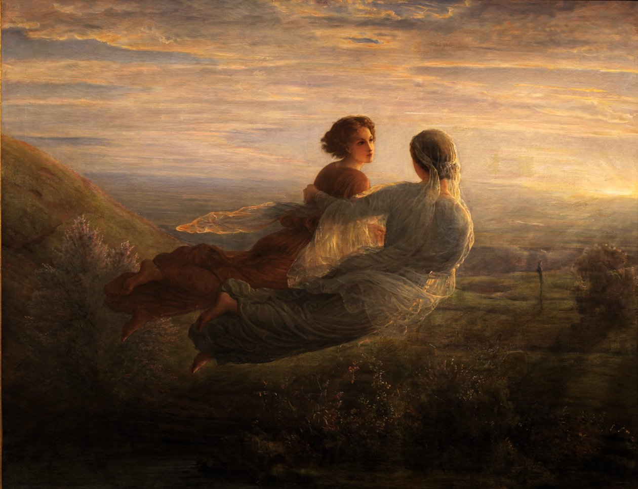 Sjælens digt - Sjælens flugt af Louis Janmot