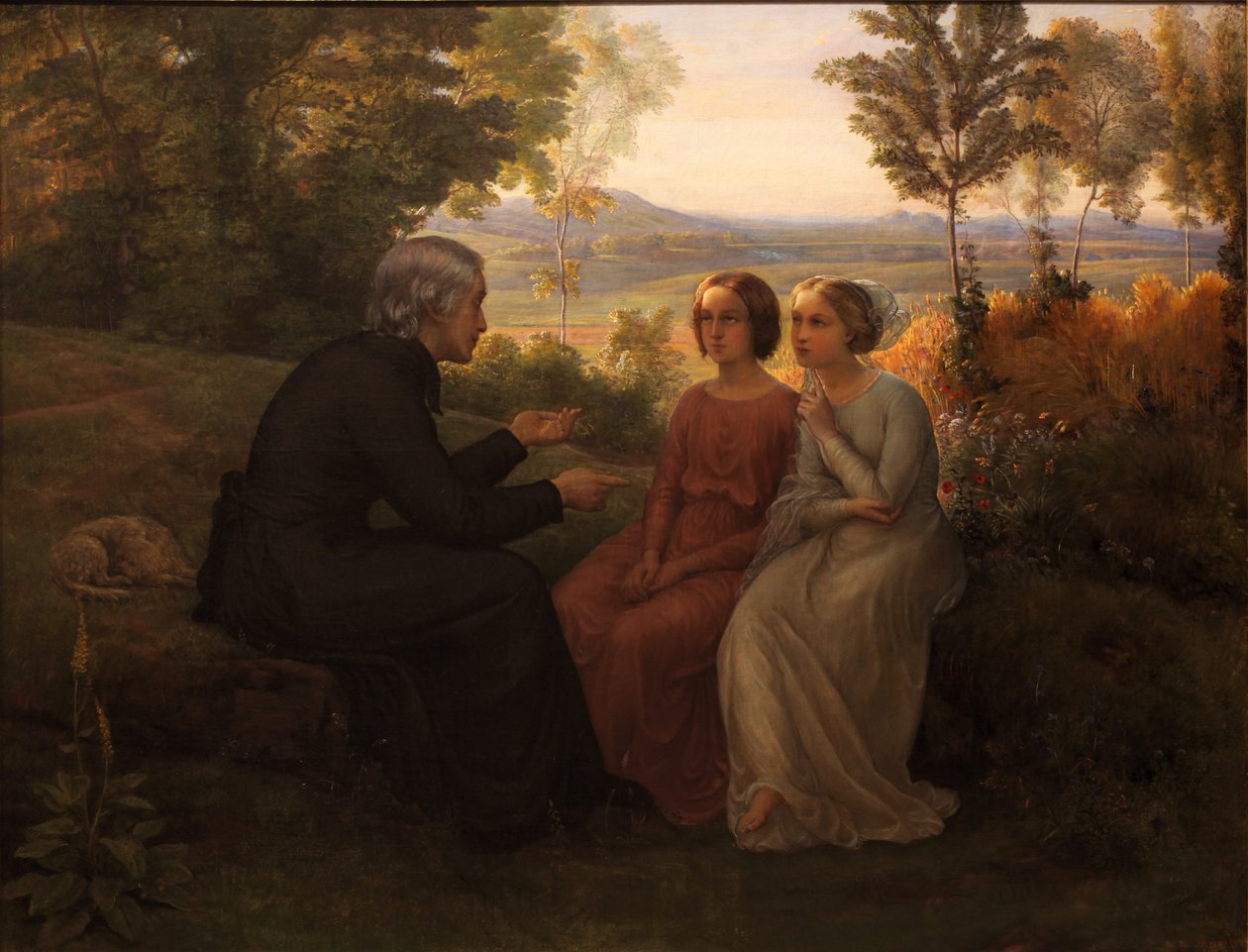 Sjælens digt - Ukrudtkorn af Louis Janmot
