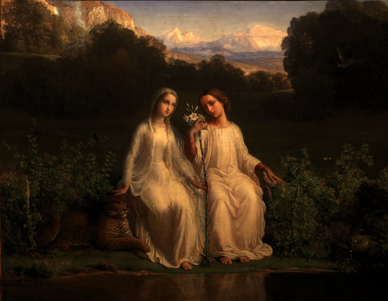 Sjælens digt - Virginitas af Louis Janmot