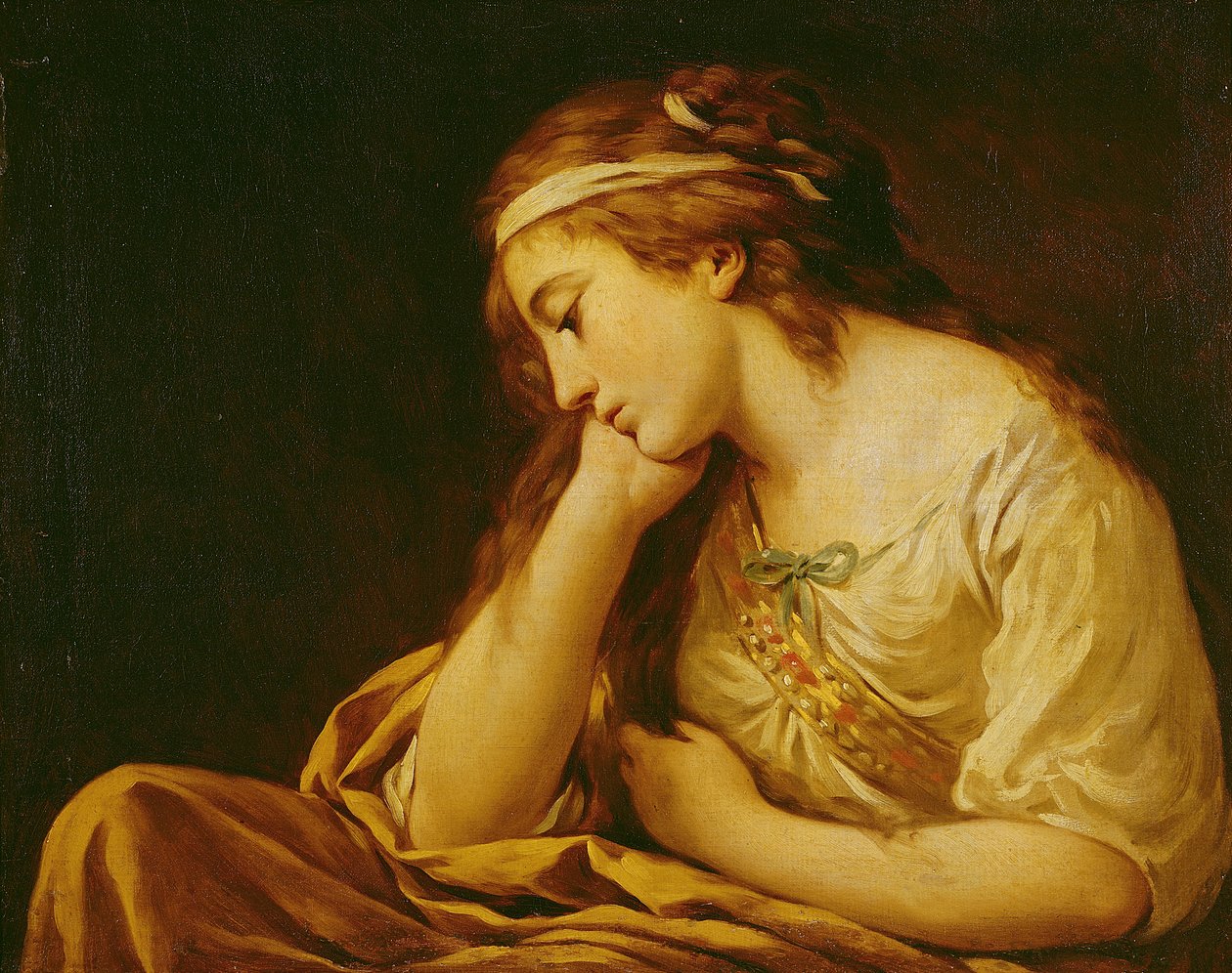 Melankoli af Louis Jean François Lagrenée