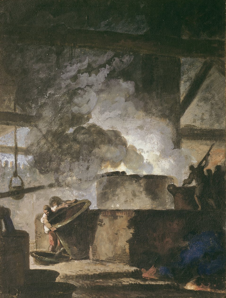 Salpeterværket af Louis Jean Jacques Durameau