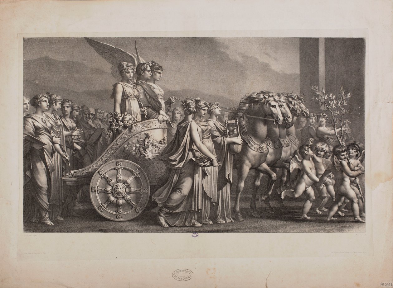 Bonapartes triumf eller fred af Louis Joseph Maurice