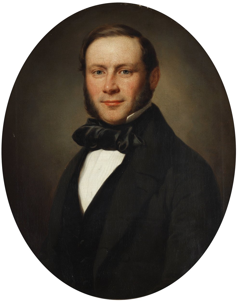 Portræt af Tristan Henkel. af Louis Krevel