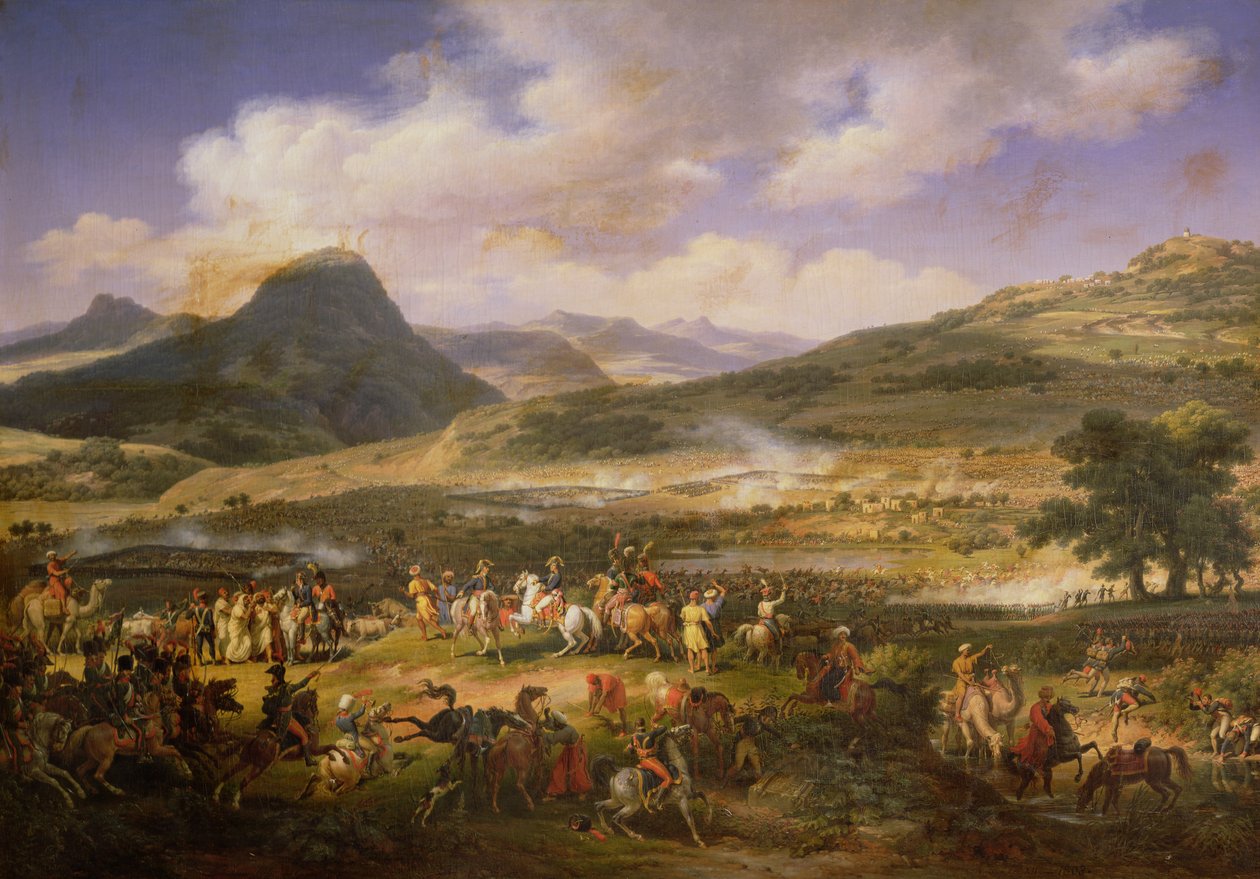 Slaget ved Mount Thabor, 16. april 1799, 1808 (detaljer) af Louis Lejeune