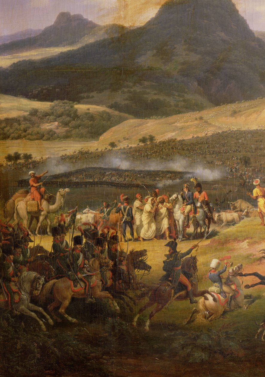 Slaget ved Mount Thabor, 16. april 1799, 1808 (detaljer) af Louis Lejeune