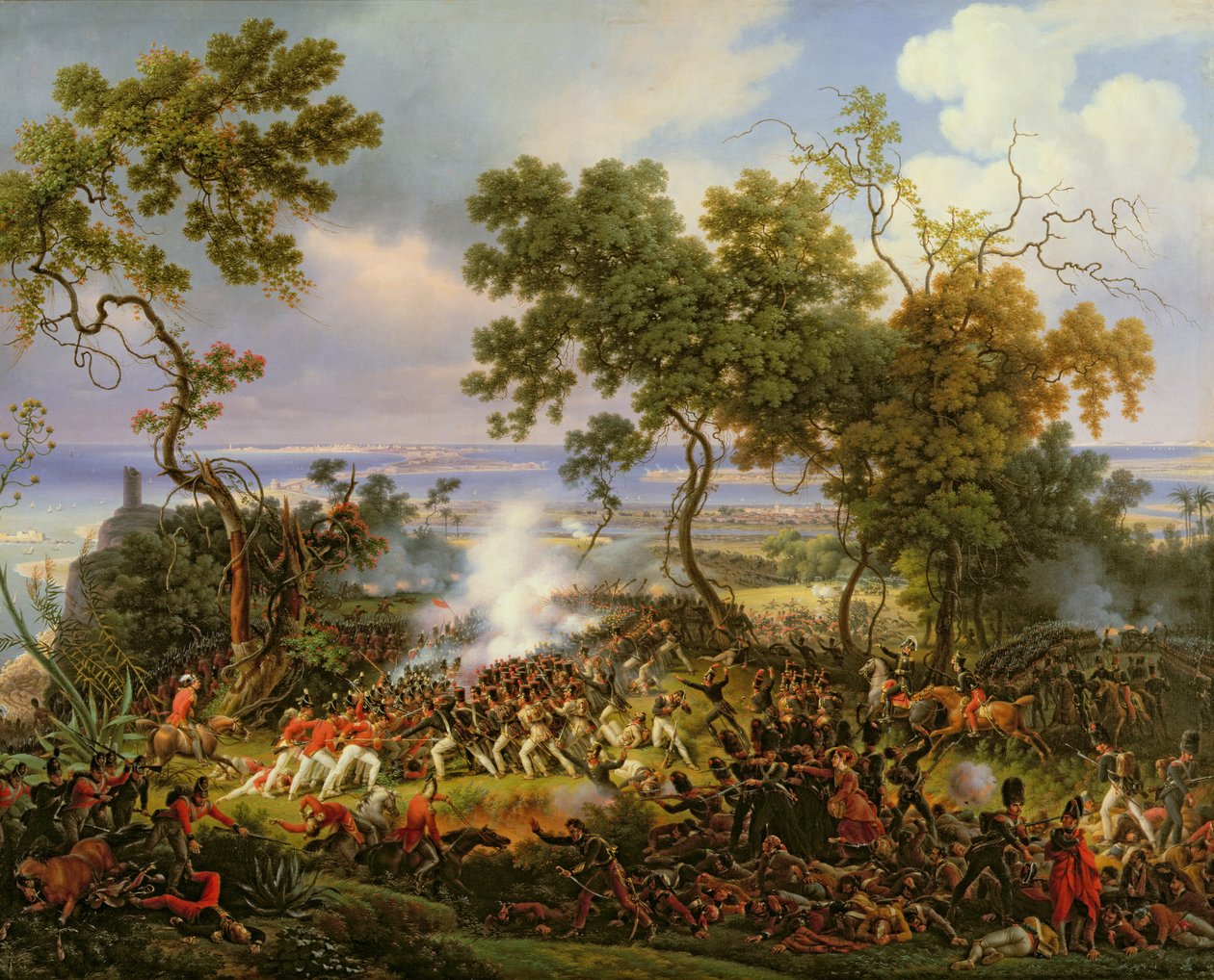 Slaget ved Chiclana, 5. marts 1811, 1824 af Louis Lejeune