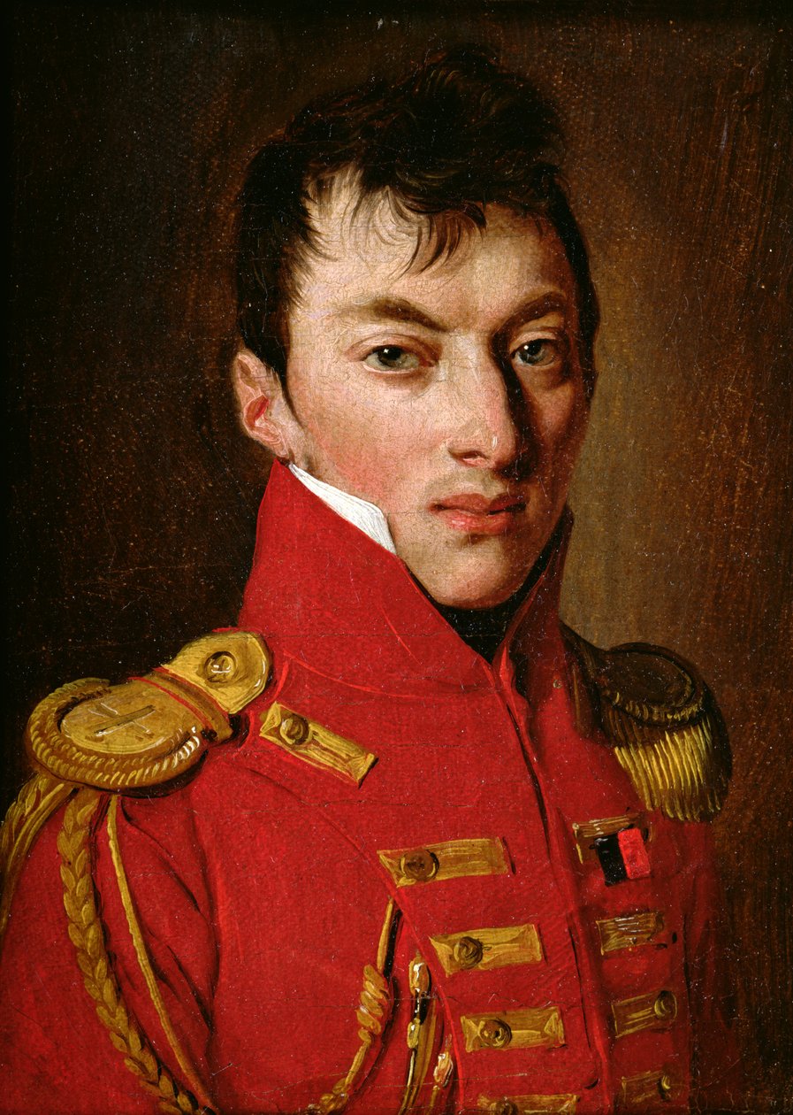 Kaptajn for kompagniet af Louis Leopold Boilly