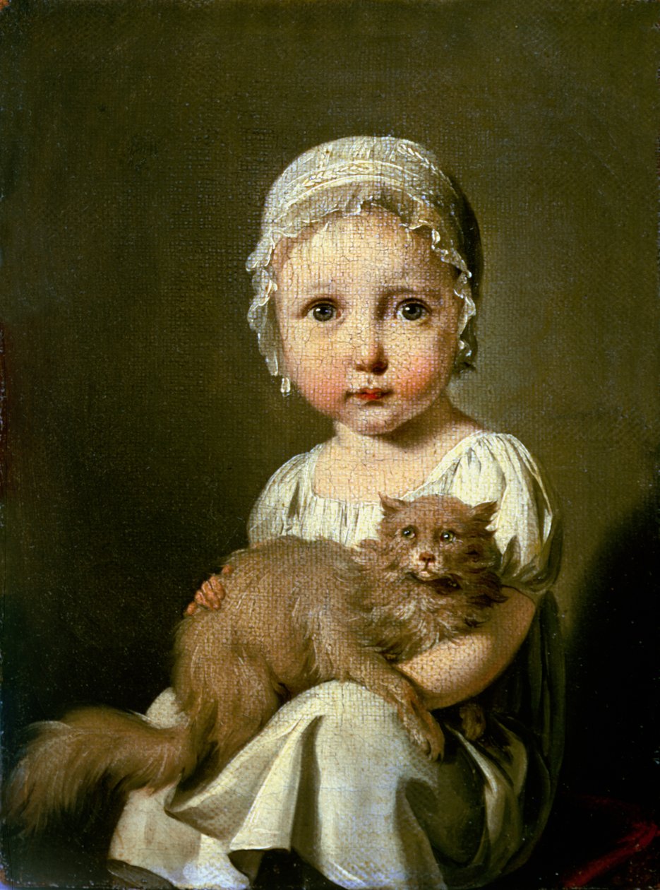 Gabrielle Arnault (1811-72) 1813 af Louis Leopold Boilly