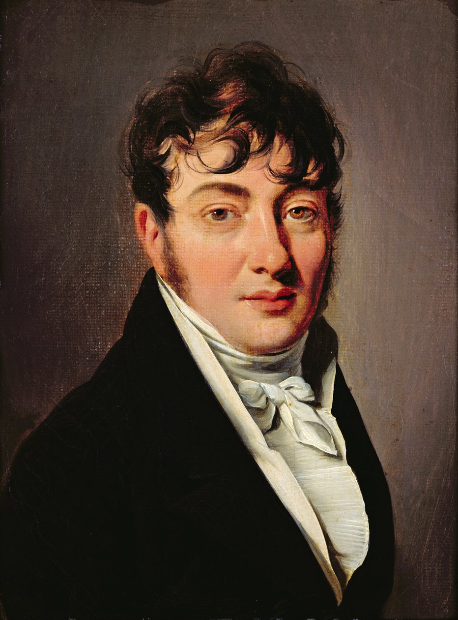 Portræt af Ludvig den Store, Marquis de Marizy af Louis Leopold Boilly