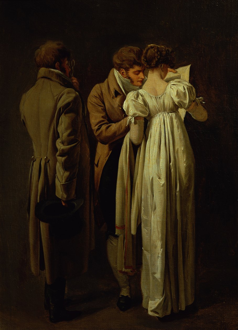 De amatørtryksamlere af Louis Leopold Boilly