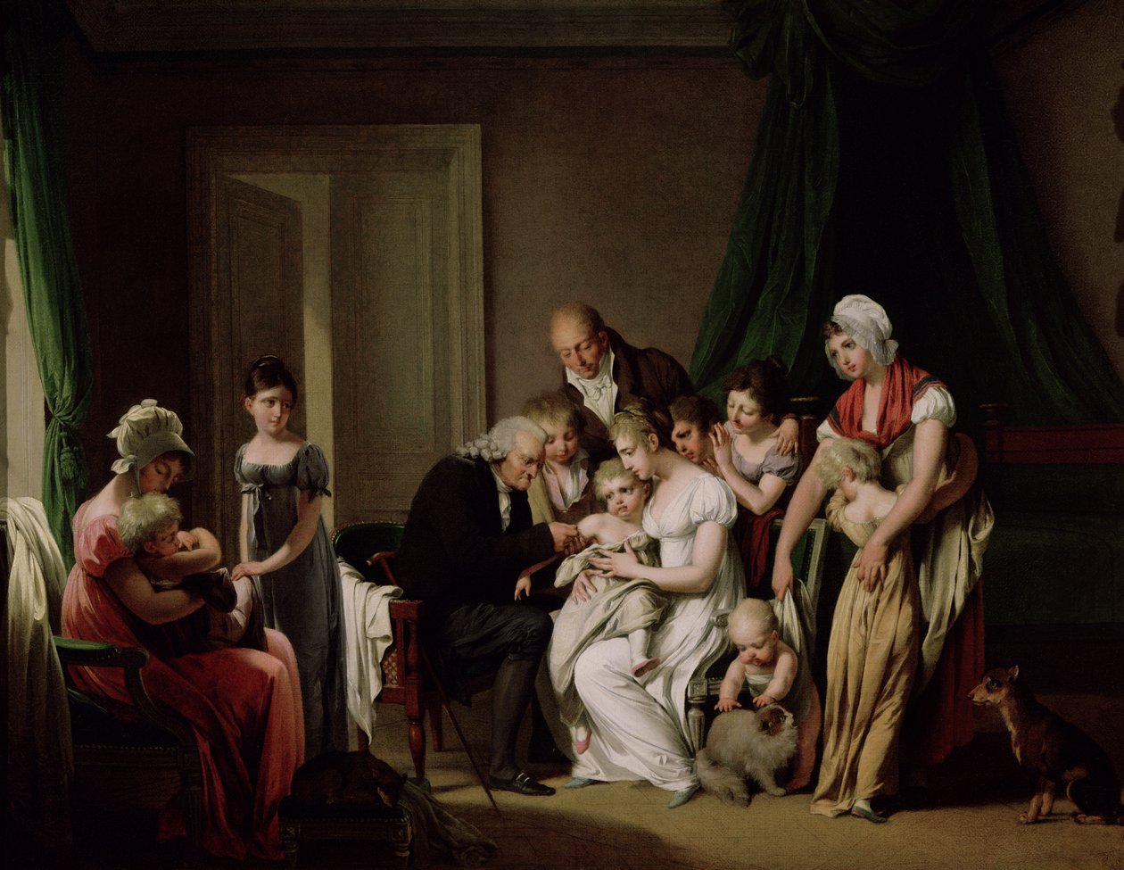 Vaccinationen af Louis Leopold Boilly