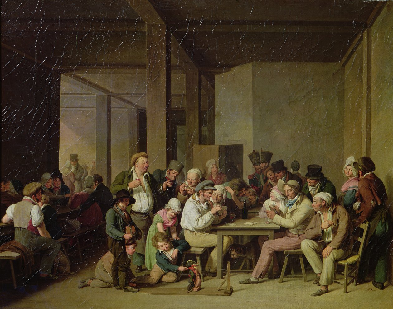 Kro Scene af Louis Leopold Boilly