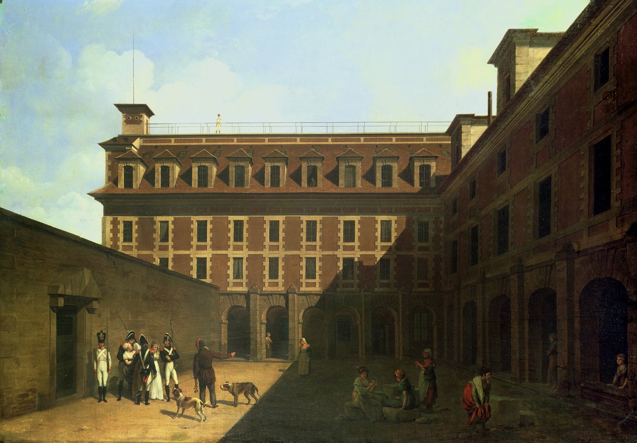 Prison des Madelonnettes af Louis Leopold Boilly