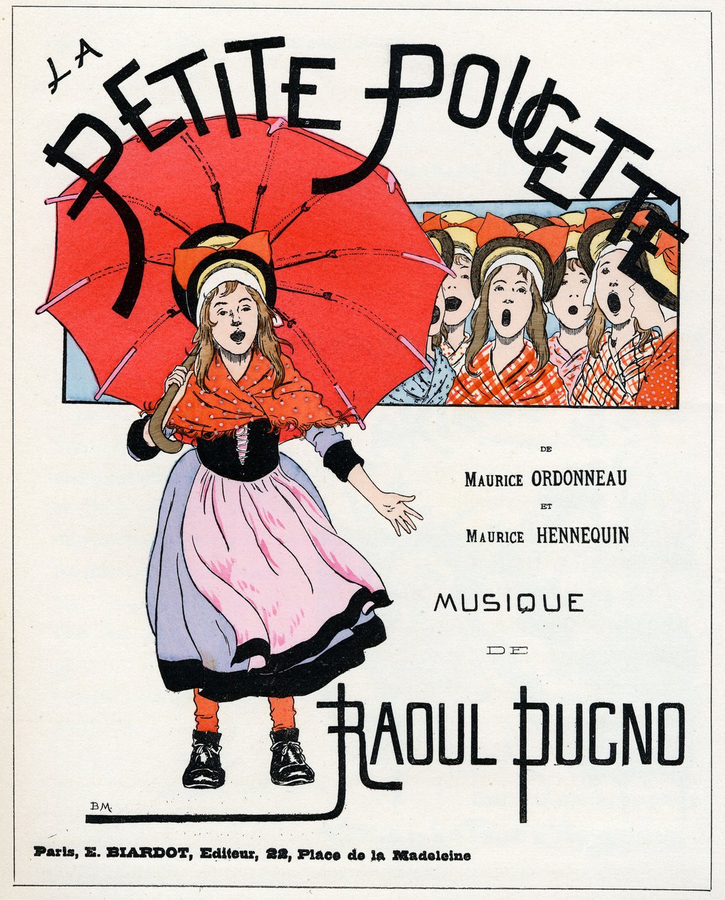 Lille Tommelise, 1896 af Louis Maurice Boutet de Monvel
