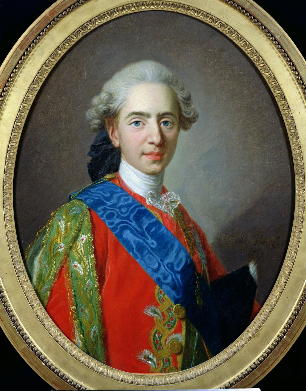 Portræt af Dauphin Louis af Frankrig (1754-93) i en alder af 15, 1769 af Louis Michel van Loo