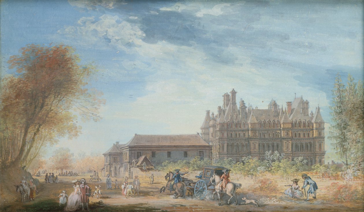 Chateau de Madrid af Louis Nicolas de Lespinasse