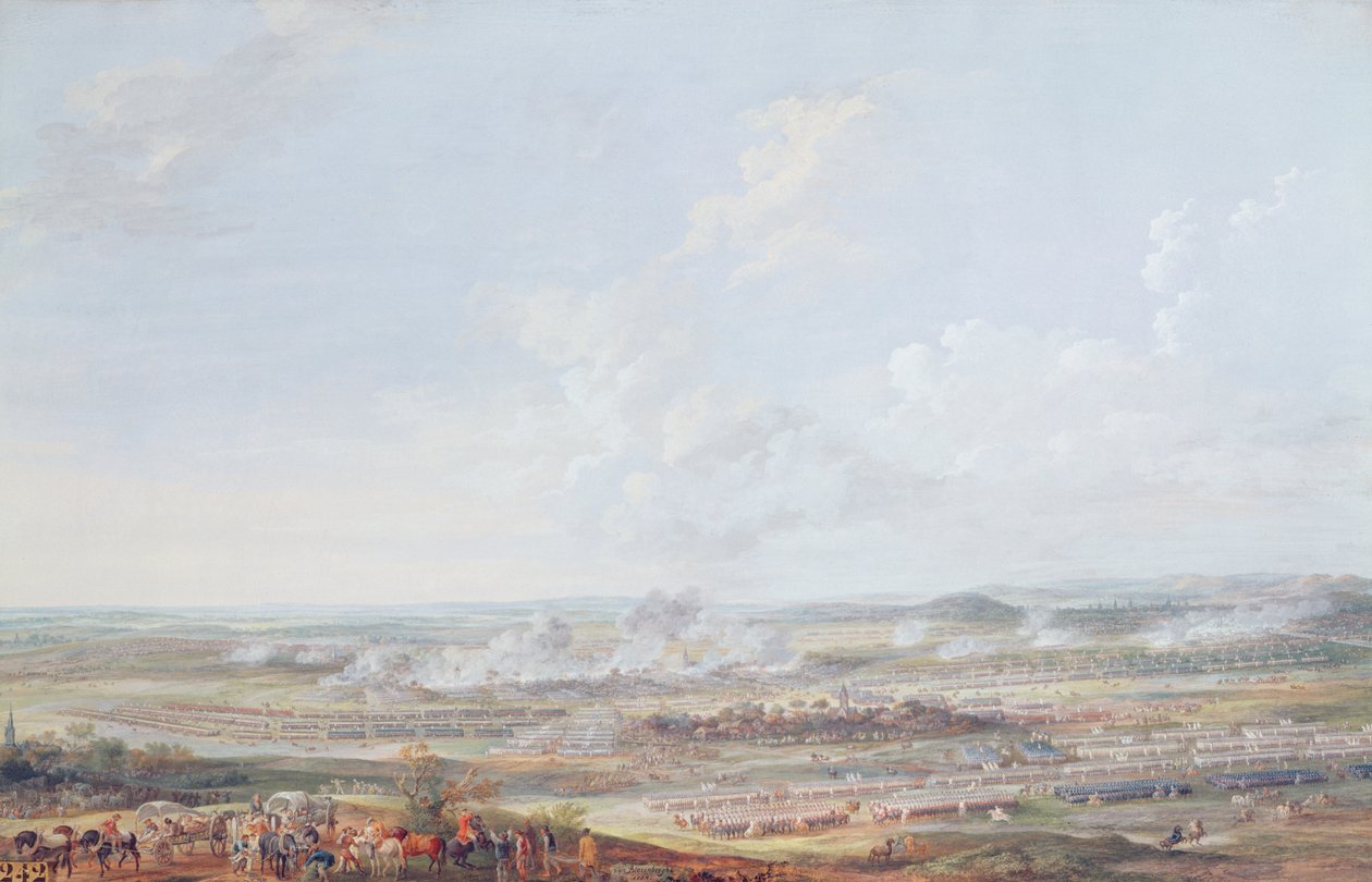 Slaget ved Rocoux, 11. oktober 1746, 1784 af Louis Nicolas van Blarenberghe