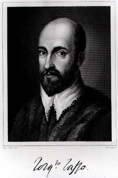 Torquato Tasso (1544-95) graveret af Robert Cooper af Louis Parez