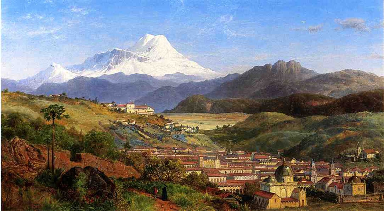 Rio Bamba, Ecuador, 1859 af Louis Rémy Mignot