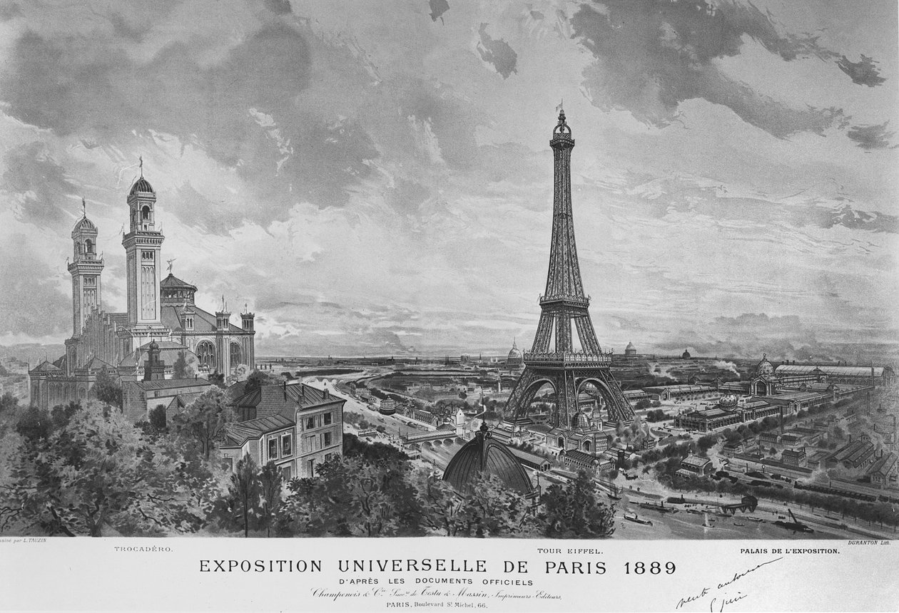 Exposition Universelle fra 1889 af Louis Tauzin