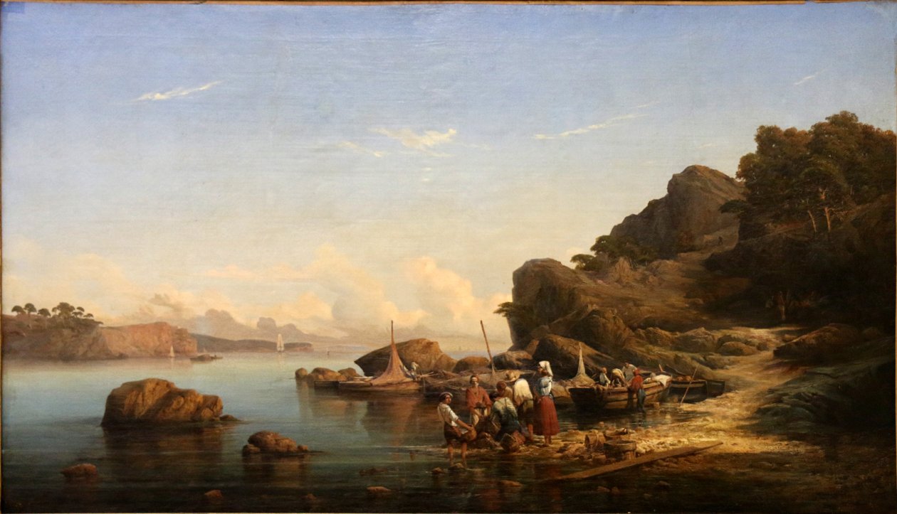 Baie de Magaud af Louis Édouard Isidore Cauvin