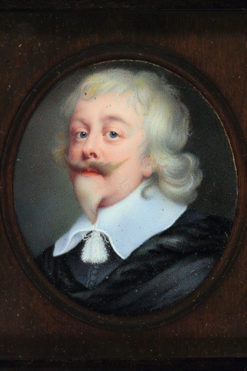 Sir Edward Littleton, Lord Littleton of Munslow (emalje) af Louis du Guernier