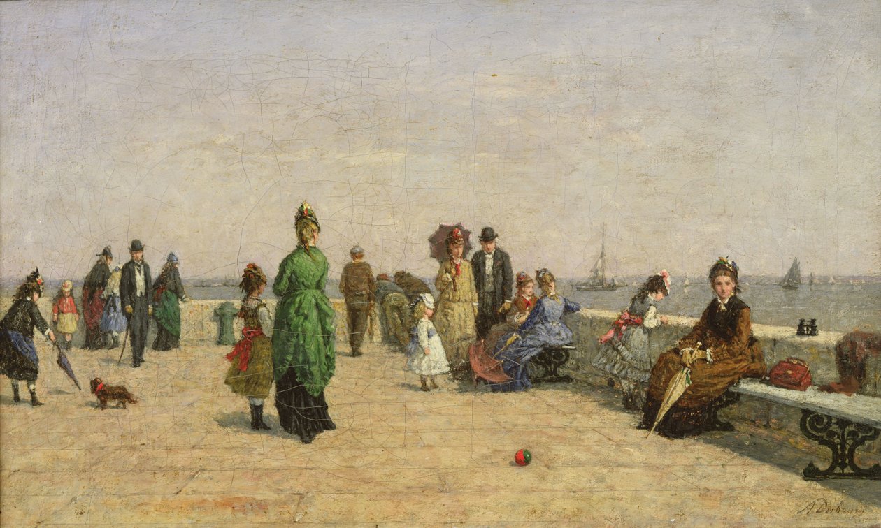 Molen ved Honfleur af Louis Alexandre Dubourg