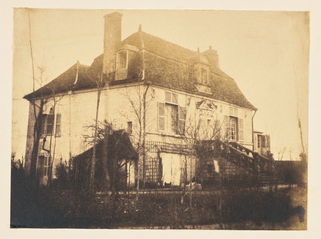 [Hus i en park] af Louis Alphonse Davanne